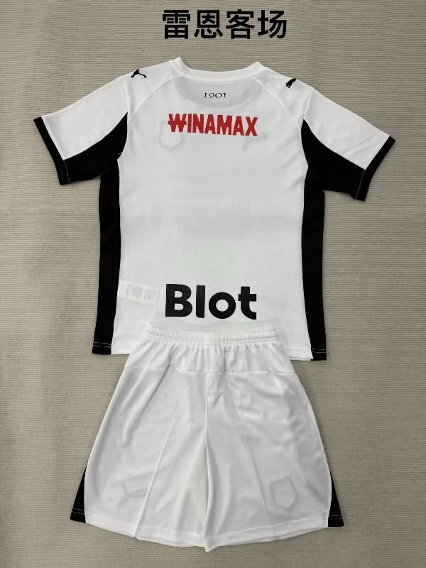 Stade Rennais 25/26 Kids Away Soccer Jersey And Shorts