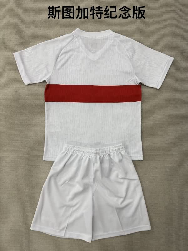 Stuttgart 25/26 Kids 100th Anniversary Soccer Jersey And Shorts