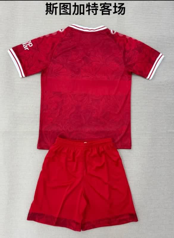 Stuttgart 25/26 Kids Away Soccer Jersey And Shorts