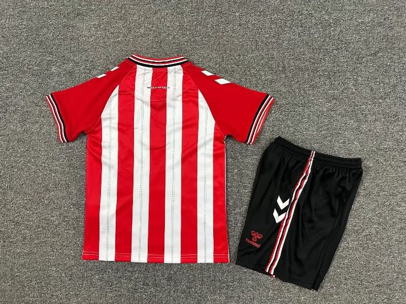 Sunderland 25/26 Kids Home Soccer Jersey And Shorts