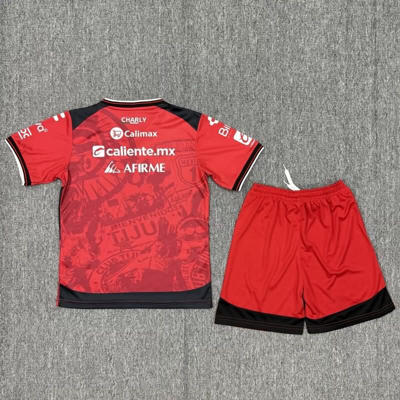 Tijuana 25/26 Kids Home Soccer Jersey And Shorts