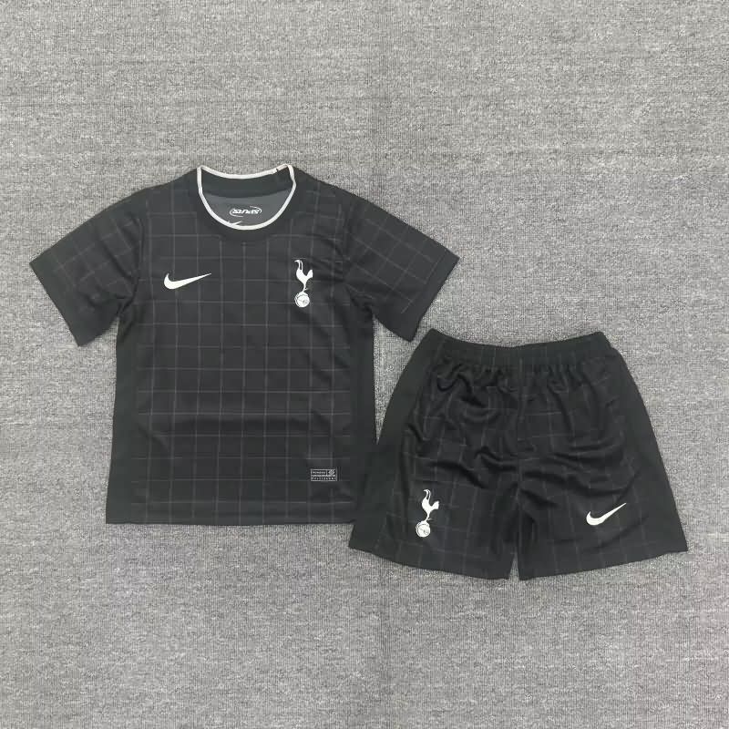 Tottenham Hotspur 25/26 Kids Away Soccer Jersey And Shorts Leaked