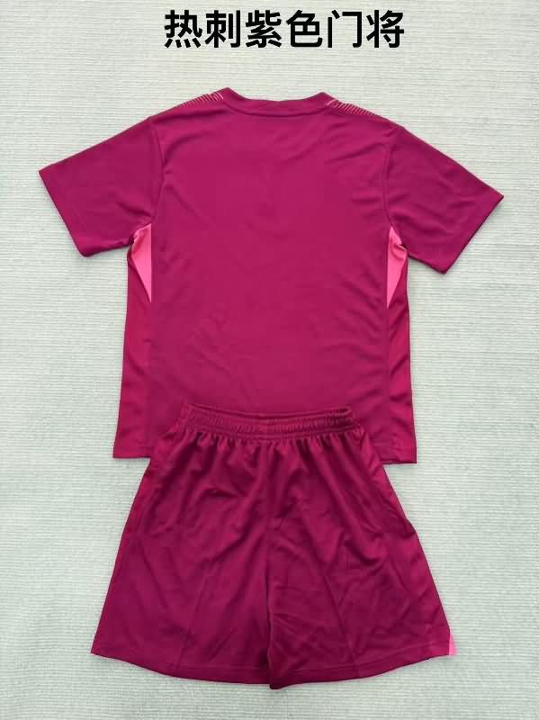 Tottenham Hotspur 25/26 Kids Purple Soccer Jersey And Shorts