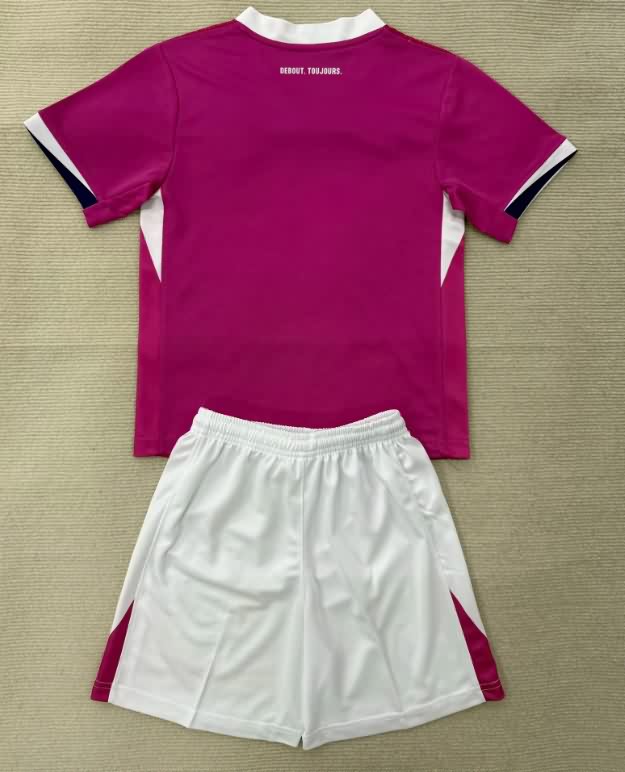 Toulouse 25/26 Kids Away Soccer Jersey And Shorts