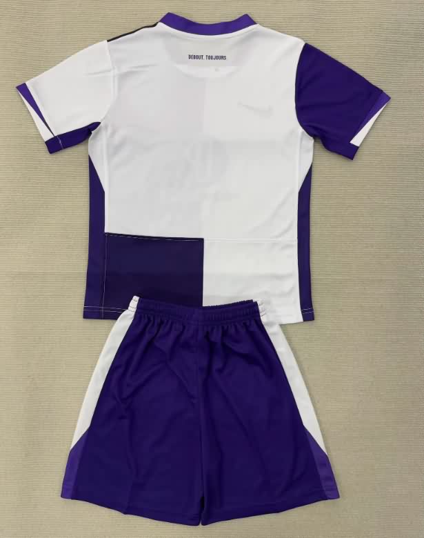 Toulouse 25/26 Kids Home Soccer Jersey And Shorts