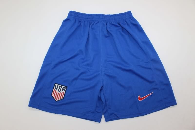 USA 2025 Kids Home Soccer Jersey And Shorts