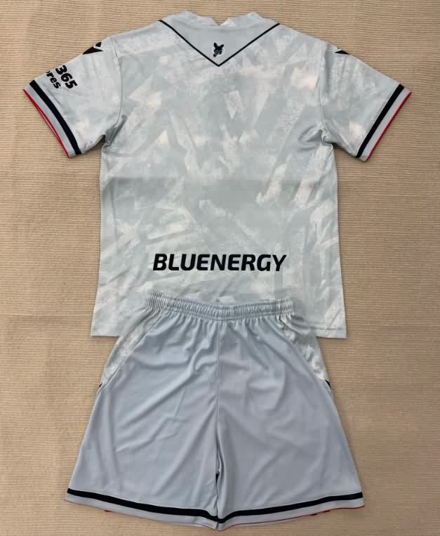 Udinese 25/26 Kids Away Soccer Jersey And Shorts