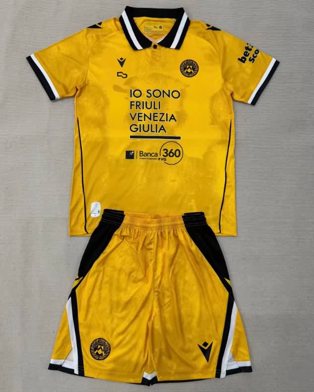 Udinese 25/26 Kids Third Soccer Jersey And Shorts Udinese 25/26 Kids Third Soccer Jersey And Shorts