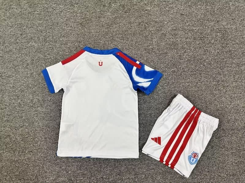 Universidad Chile 2026 Kids Away Soccer Jersey And Shorts