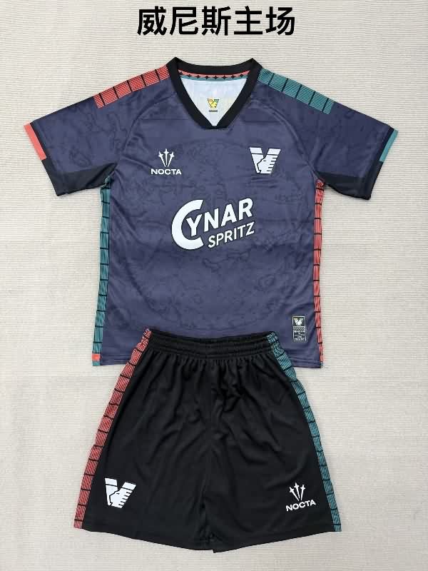 Venezia 25/26 Kids Home Soccer Jersey And Shorts