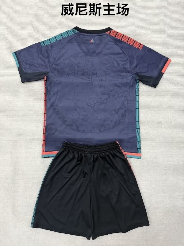 Venezia 25/26 Kids Home Soccer Jersey And Shorts