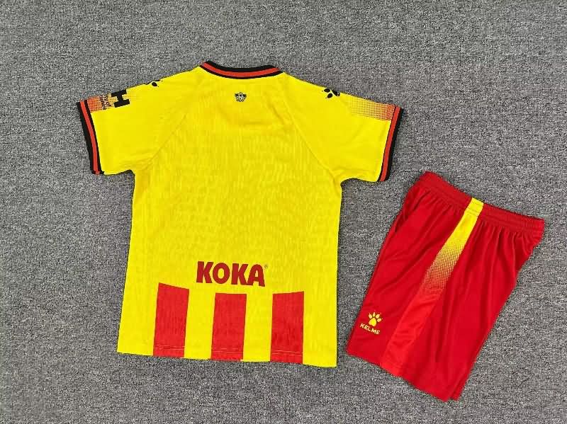 Watford 25/26 Kids Home Soccer Jersey And Shorts