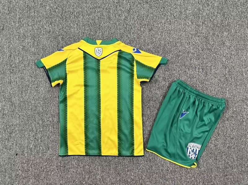 West Bromwich 25/26 Kids Away Soccer Jersey And Shorts