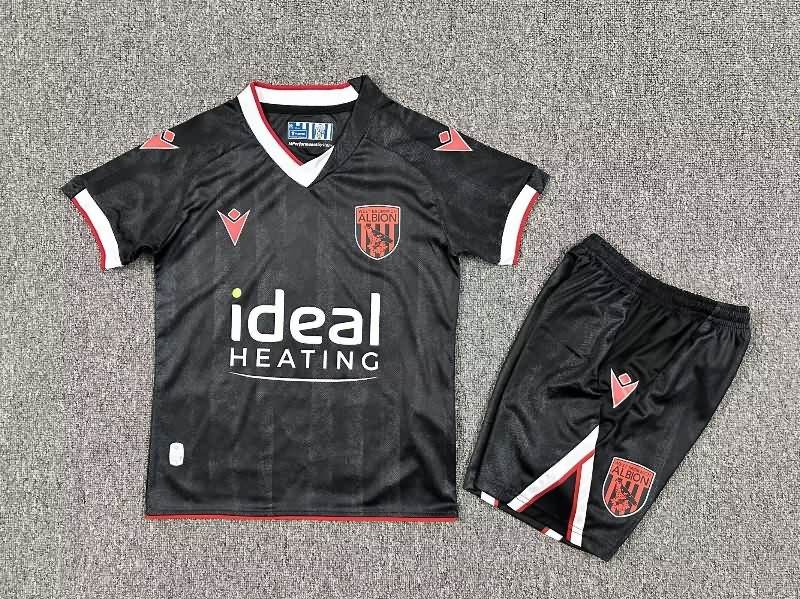 West Bromwich 25/26 Kids Third Soccer Jersey And Shorts
