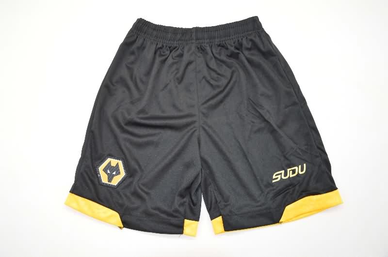 Wolves 25/26 Kids Home Soccer Jersey And Shorts