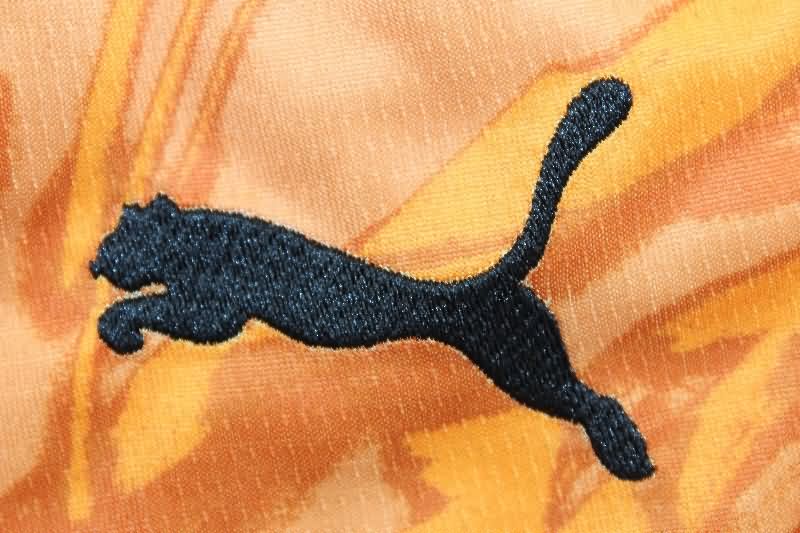 AAA(Thailand) AC Milan 25/26 Goalkeeper Orange Soccer Shorts