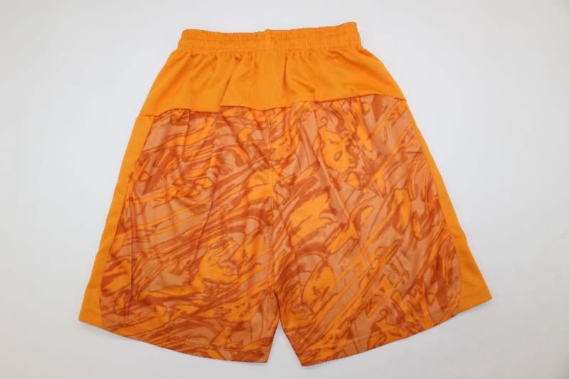 AAA(Thailand) AC Milan 25/26 Goalkeeper Orange Soccer Shorts