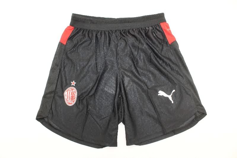 AAA(Thailand) AC Milan 25/26 Home Soccer Shorts (Player)