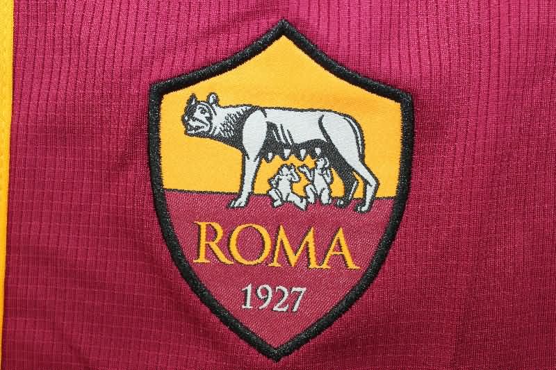 AAA(Thailand) AS Roma 25/26 Home Soccer Shorts