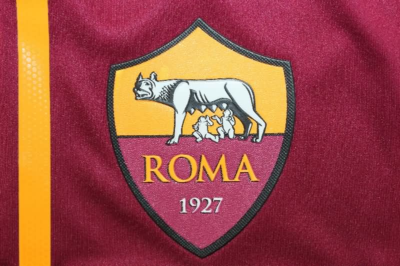 AAA(Thailand) AS Roma 25/26 Home Soccer Shorts (Player)