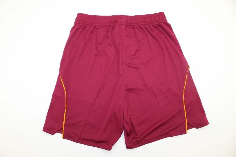 AAA(Thailand) AS Roma 25/26 Home Soccer Shorts (Player)