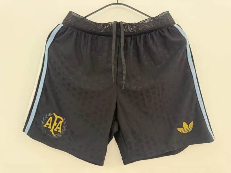 AAA(Thailand) Argentina 50th Anniversary Black Soccer Shorts (Player)