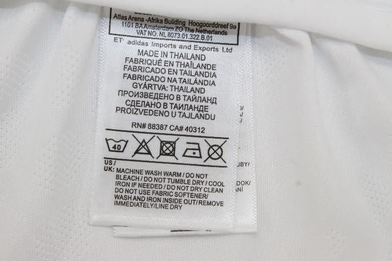 AAA(Thailand) Argentina 50th Anniversary White Soccer Shorts (Player)