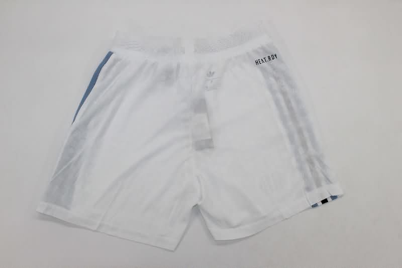 AAA(Thailand) Argentina 50th Anniversary White Soccer Shorts (Player)