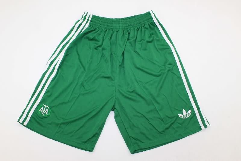 AAA(Thailand) Argentina 2025 Goalkeeper Green Soccer Shorts