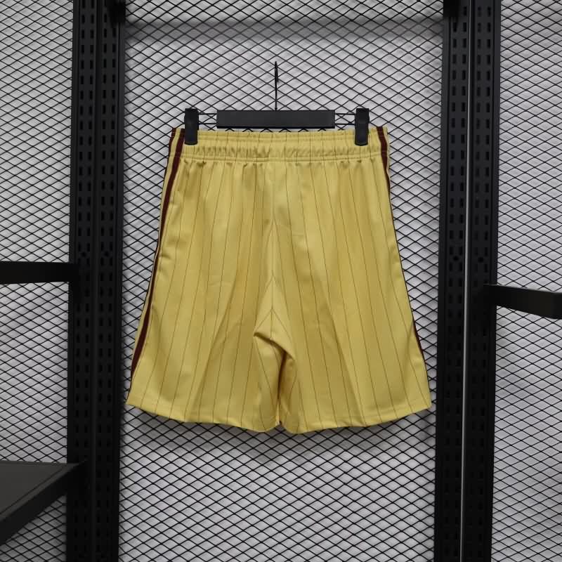 AAA(Thailand) Arsenal 25/26 Yellow Soccer Shorts