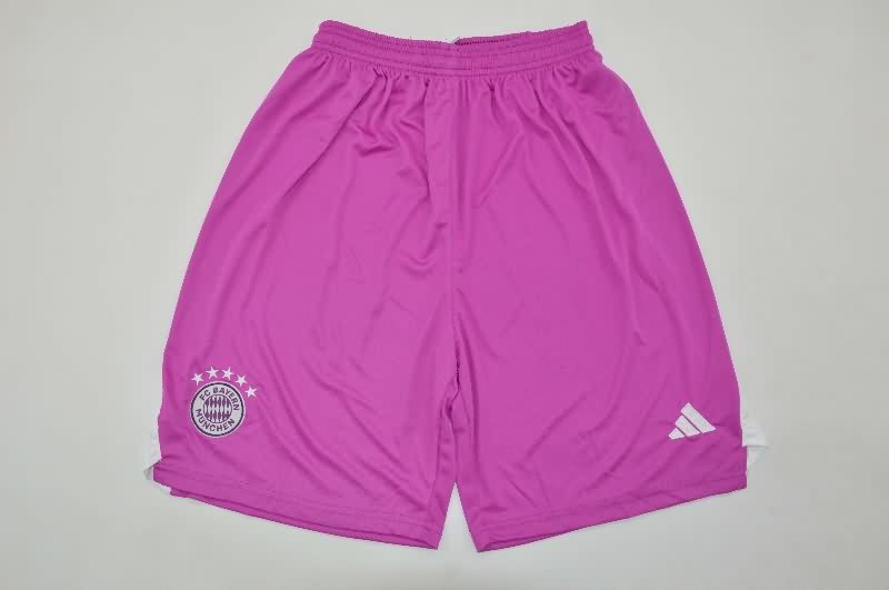 AAA(Thailand) Bayern Munich 25/26 Goalkeeper Purple Soccer Shorts