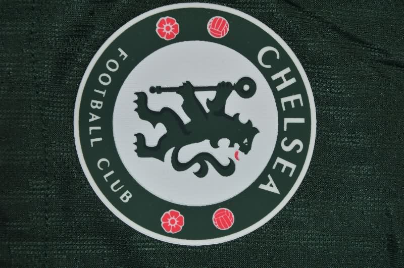 AAA(Thailand) Chelsea 2025/26 Away Green Soccer Shorts (Player)