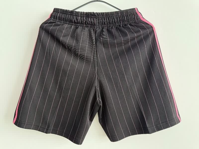 AAA(Thailand) Juventus 25/26 Black Soccer Shorts