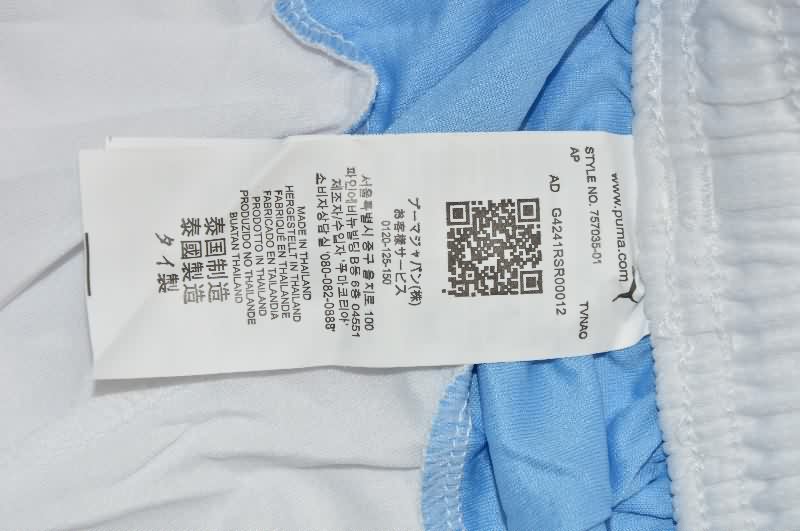 AAA(Thailand) Manchester City 25/26 Home Soccer Shorts