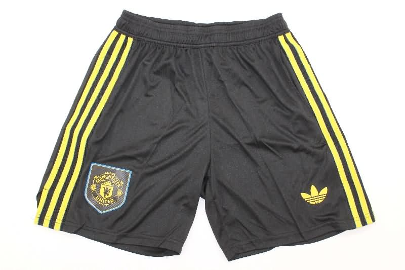 AAA(Thailand) Manchester United 2025/26 Third Soccer Shorts