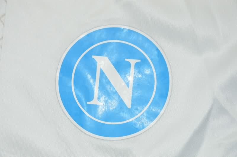 AAA(Thailand) Napoli 25/26 Home White Soccer Shorts