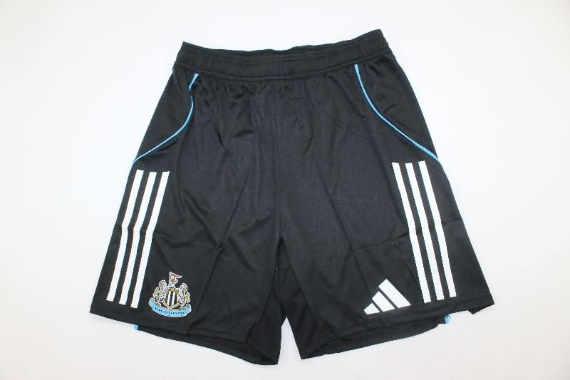 AAA(Thailand) Newcastle United 25/26 Black Soccer Shorts (Player)