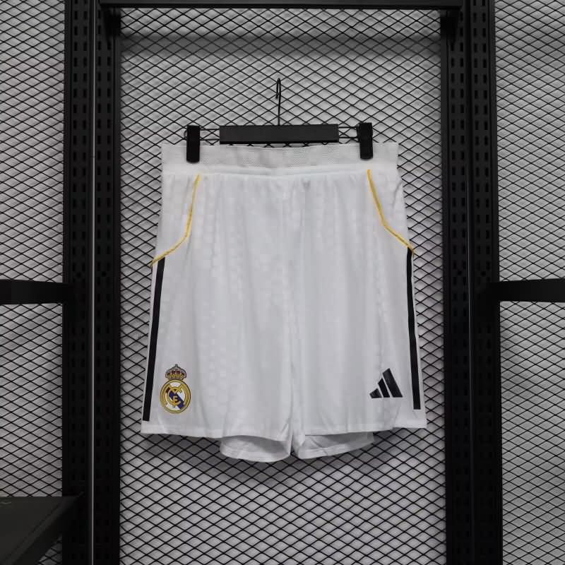 AAA(Thailand) Real Madrid 2025/26 Home Soccer Shorts (Player)