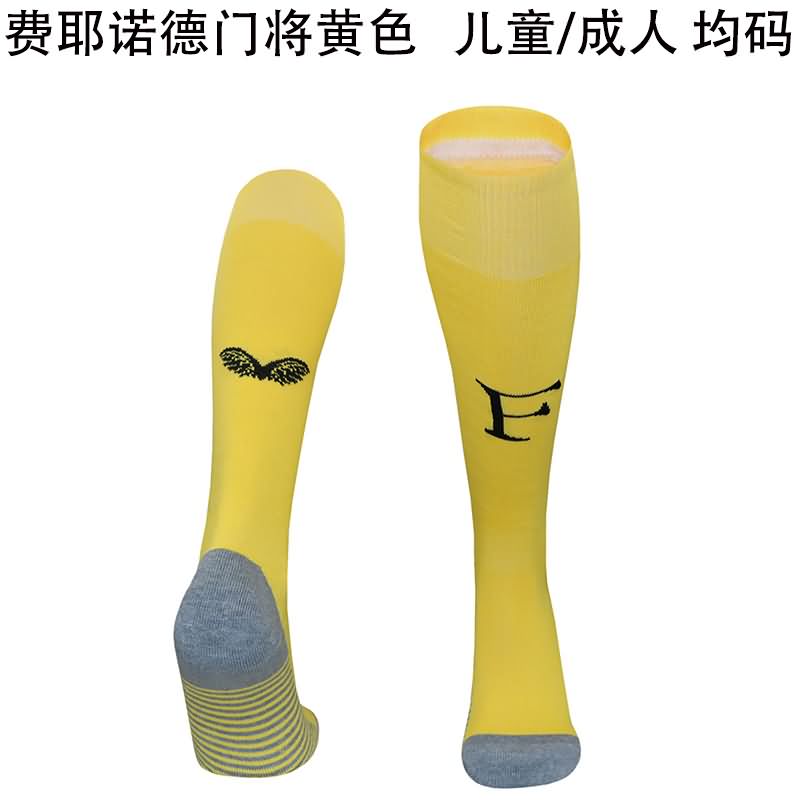 AAA(Thailand) Feyenoord 25/26 Goalkeeper Yellow Soccer Socks