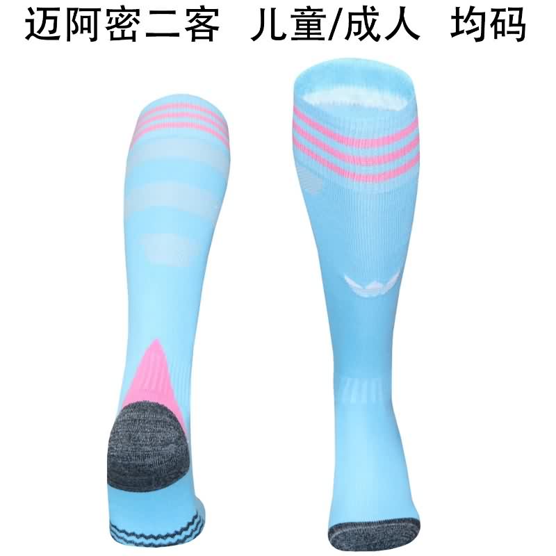 AAA(Thailand) Inter Miami 2025 Third Soccer Socks