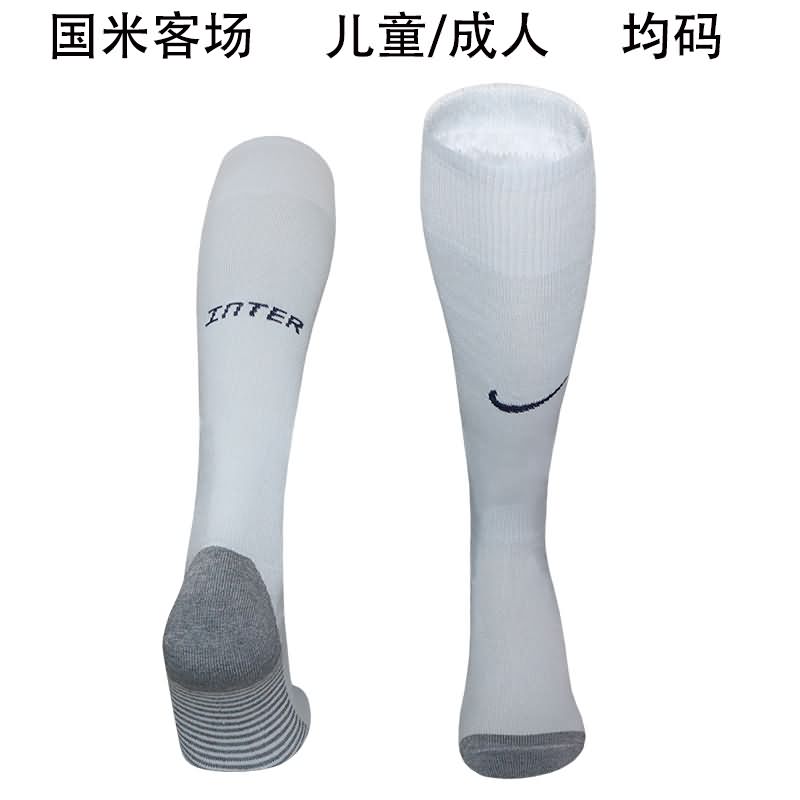 AAA(Thailand) Inter Milan 25/26 Away Soccer Socks