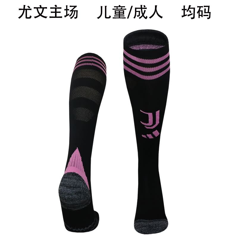 AAA(Thailand) Juventus 25/26 Home Soccer Socks