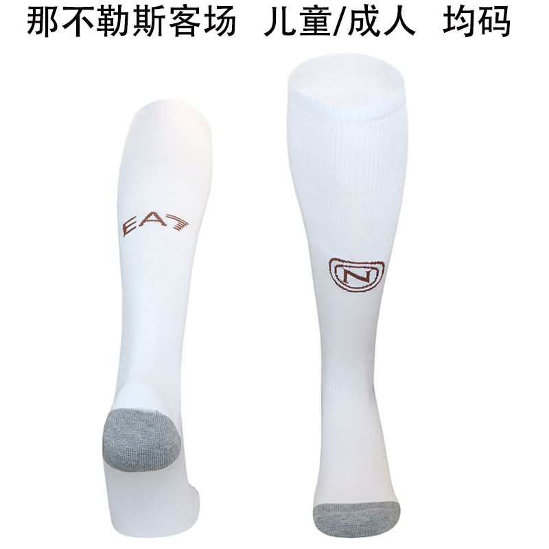 AAA(Thailand) Napoli 25/26 Away Soccer Socks