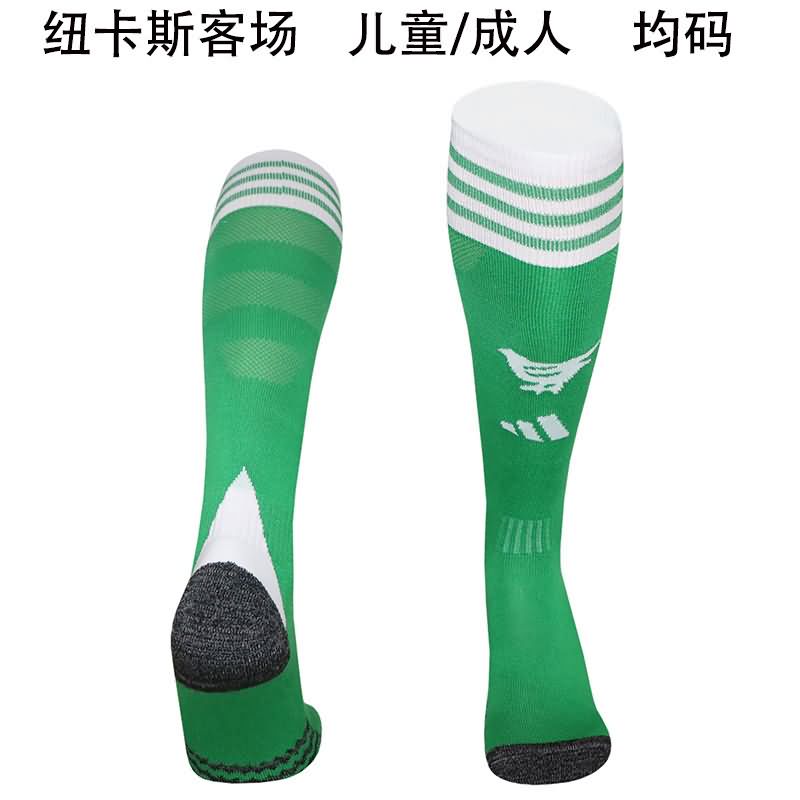 AAA(Thailand) Newcastle United 25/26 Away Soccer Socks
