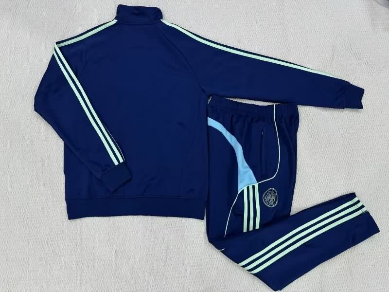 AAA(Thailand) Ajax 25/26 Dark Blue Soccer Tracksuit