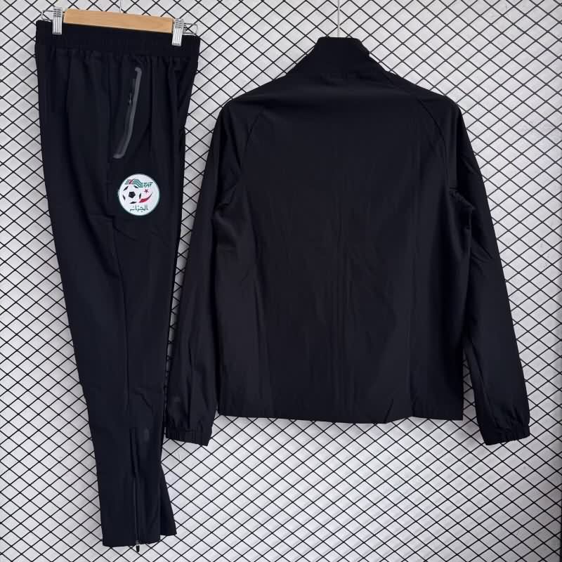 AAA(Thailand) Algeria 2026 Black Soccer Tracksuit
