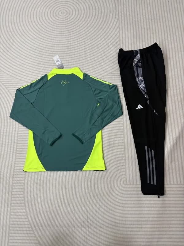 AAA(Thailand) Algeria 2026 Green Soccer Tracksuit