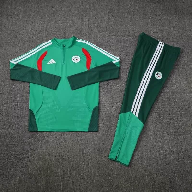 AAA(Thailand) Algeria 2026 Green Soccer Tracksuit 03