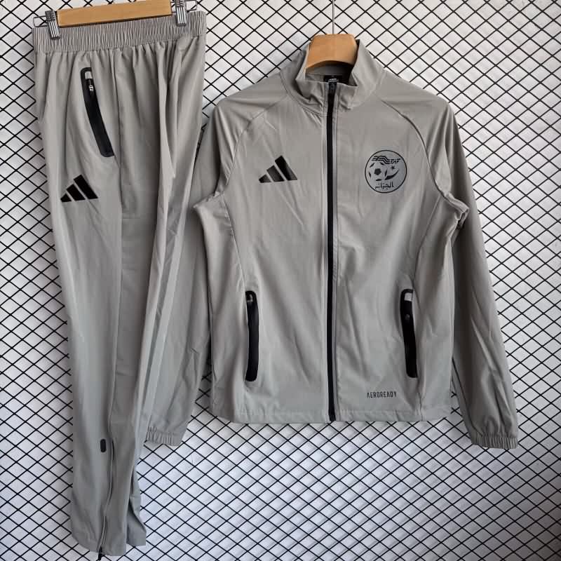 AAA(Thailand) Algeria 2026 Grey Soccer Tracksuit