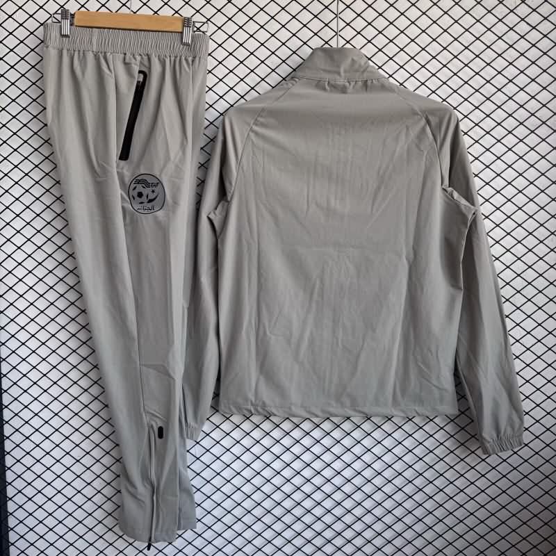 AAA(Thailand) Algeria 2026 Grey Soccer Tracksuit